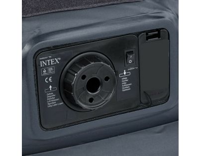 Intex 64124 Nafukovací vyvýšená postel Queen 152 x 203 x 42 cm