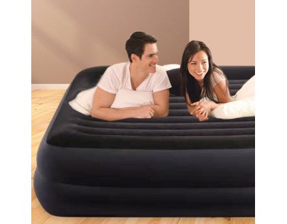 Intex 64124 Nafukovací vyvýšená postel Queen 152 x 203 x 42 cm