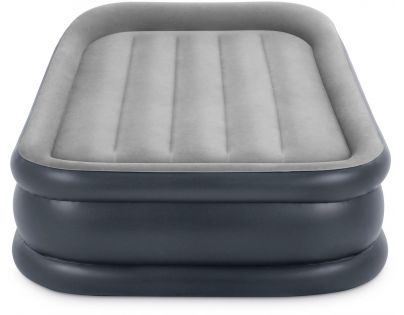 Intex 64132NP Nafukovací postel 99 x 191 x 42 cm - Dura Beam Twin Plus series se zvednutým podhlavníkem