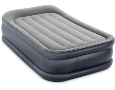 Intex 64132NP Nafukovací postel 99 x 191 x 42 cm - Dura Beam Twin Plus series se zvednutým podhlavníkem