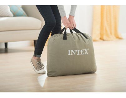 Intex 64412ND Nafukovací postel 99 x 191 x 46 cm - Dura-Beam Twin Deluxe
