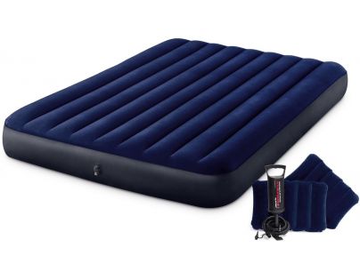 Intex 64765 Nafukovací postel Standard Queen s ruční pumpou - Poškozený obal