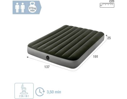 Intex 64778 Nafukovací postel Dura-Beam Full Prestige