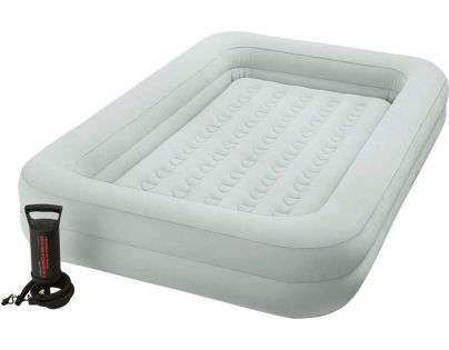 Intex 66810 Nafukovací postel Travel 168 x 107 x 25 cm - Šedá