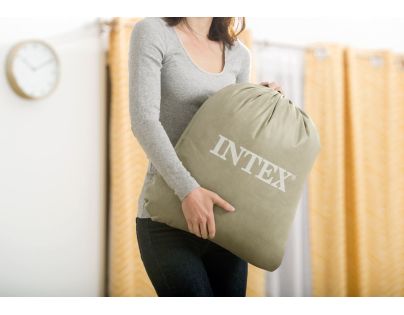 Intex 66810 Dětská nafukovací postel Travel světle zelená s hvězdičkami - Poškozený obal