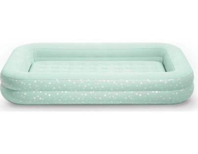 Intex 66810 Dětská nafukovací postel Travel světle zelená s hvězdičkami - Poškozený obal