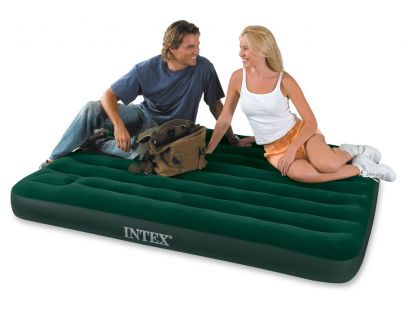 Intex 66928 Nafukovací postel s pumpou FULL Downy Bed