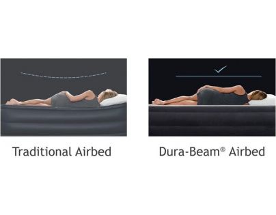 Intex 67766NP Nafukovací postel Dura-Beam Twin Comfort plush - Poškozený obal