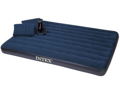 Intex 68765 Nafukovací postel s pumpou Queen Downy Bed