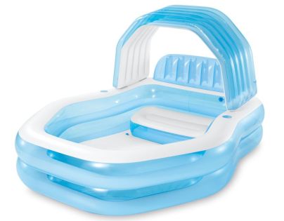 Intex Bazén nafukovací rodinný se stříškou