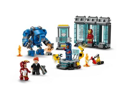 LEGO® Marvel 76315 Iron Man a jeho laboratoř: Síň brnění