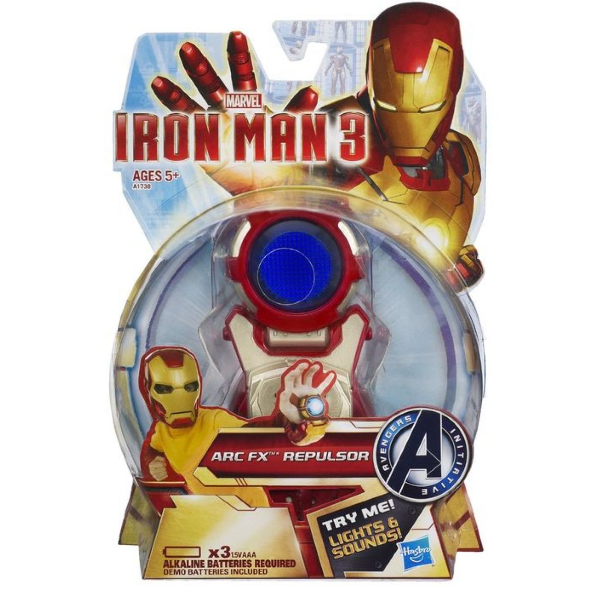 Iron Man Odpuzovač s efekty Hasbro