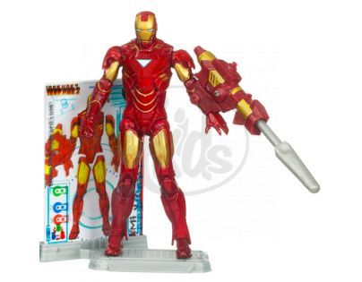 Hasbro 93763 - Iron Man II - Sběratelská figurka - Mark VI svítící (08)