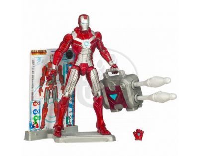 Hasbro 93763 - Iron Man II - Sběratelská figurka - Mark VI svítící (08)