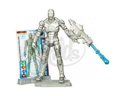 Hasbro 93763 - Iron Man II - Sběratelská figurka - Mark VI svítící (08)