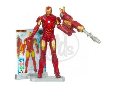Hasbro 93763 - Iron Man II - Sběratelská figurka - Mark VI svítící (08)