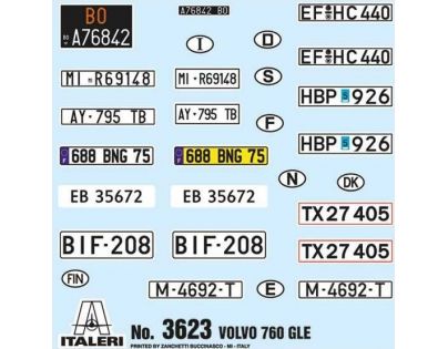 Italeri Model Kit auto 3623 Volvo 760 GLE 1 : 24