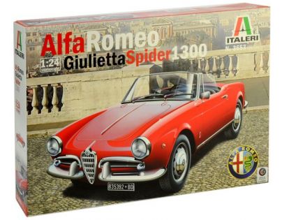 Italeri Model Kit auto Alfa Romeo Giulietta Spider 1300 1:24