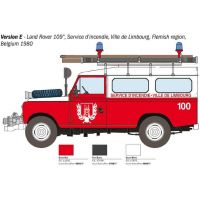 Italeri Model Kit auto Land Rover Fire Truck 1 : 24 6