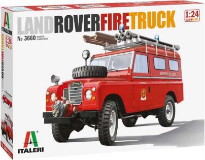 Italeri Model Kit auto Land Rover Fire Truck 1 : 24