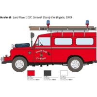 Italeri Model Kit auto Land Rover Fire Truck 1 : 24 3