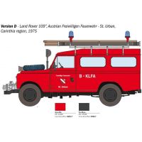 Italeri Model Kit auto Land Rover Fire Truck 1 : 24 5