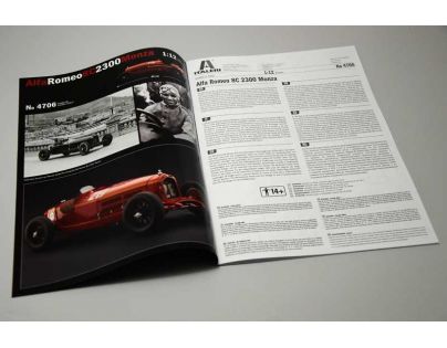 Italeri Model Kit auto Alfa Romeo 8C 2300 Monza 1 : 12