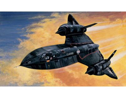 Italeri Model Kit letadlo SR-71 Blackbird with Drone