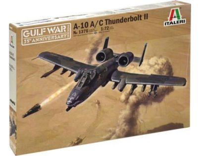 Italeri Model Kit letadlo A-10 A C Thunderbolt II Gulf War 1:72