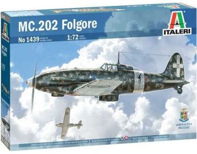 Italeri Model Kit letadlo MC 202 Folgore 1 : 72