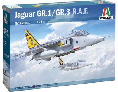 Italeri Model Kit letadlo Sepecat Jaguar GR.1 3 R.A.F.