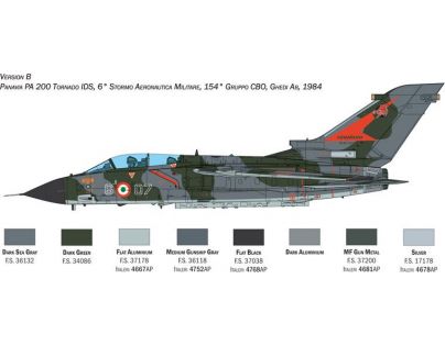 Italeri Model Kit letadlo Tornado IDS - 40th Anniversary 1 : 32