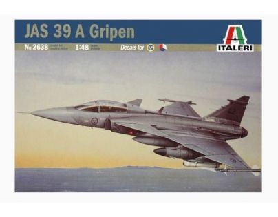 Italeri Model Kit letadlo Jas 39 A Gripen 1:48