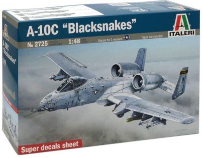 Italeri Model Kit letadlo A-10C Blacksnakes 1:48
