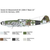 Italeri Model Kit letadlo 2805 Bf 109 K-4 1 : 48 3