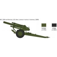 Italeri Model Kit military M1 155 mm Howitzer 1 : 35 2