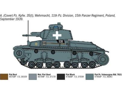 Italeri Model Kit military Pz. Kpfw. 35 t 1:72