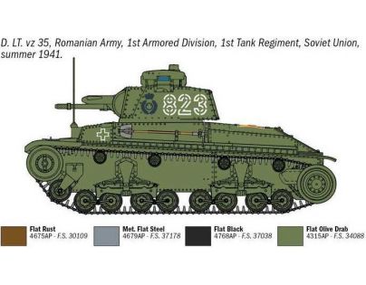 Italeri Model Kit military Pz. Kpfw. 35 t 1:72