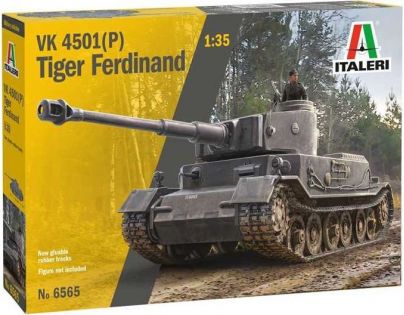 Italeri Model Kit tank VK 4501P Tiger Ferdinand 1:35