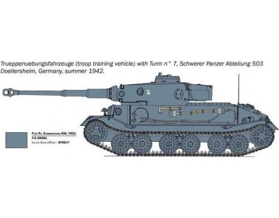 Italeri Model Kit tank VK 4501P Tiger Ferdinand 1:35