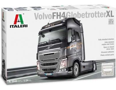 Italeri Model Kit truck Volvo FH4 Globetrotter XL 1:24