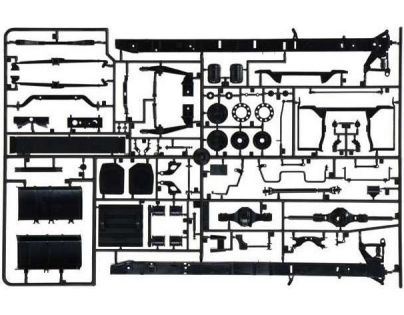 Italeri Model Kit truck Renault AE500 Magnum 2001 1:24