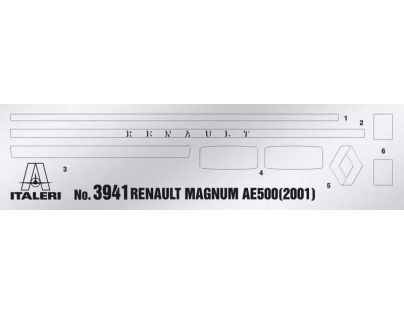 Italeri Model Kit truck Renault AE500 Magnum 2001 1:24