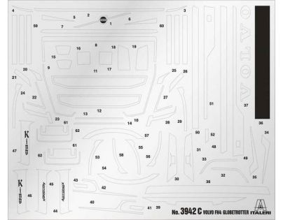 Italeri Model Kit truck Volvo FH4 Globetrotter Medium Roof 1:24