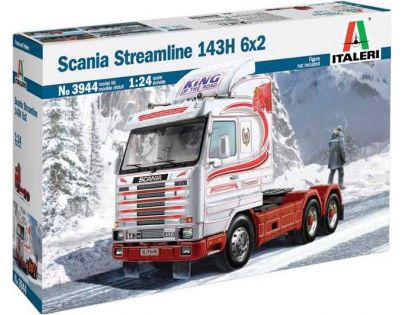 Italeri Model Kit truck Scania Streamline 143H 6x2 1:24