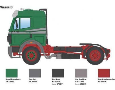 Italeri Model Kit truck Mercedes-Benz SK 1844LS V8 1 : 24