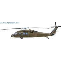 Italeri Model Kit vrtulník 1328 UH-60 MH-60 Black Hawk Night Raid - Poškozený obal 3