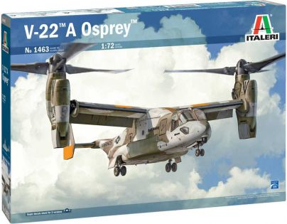 Italeri Model Kit vrtulník V-22A Osprey 1 : 72