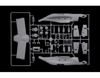 Italeri Model Kit vrtulník V-22A Osprey 1 : 72