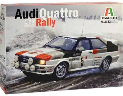 Italeri Model Kit auto Audi Quattro Rally 1 : 24